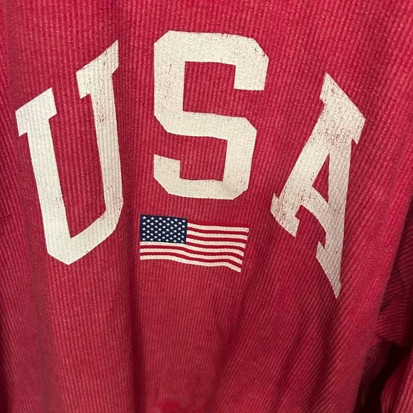 Maurice’s waffle distressed sweatshirt, gently worn very little, sz 3x, runs tru - Picture 4 of 6